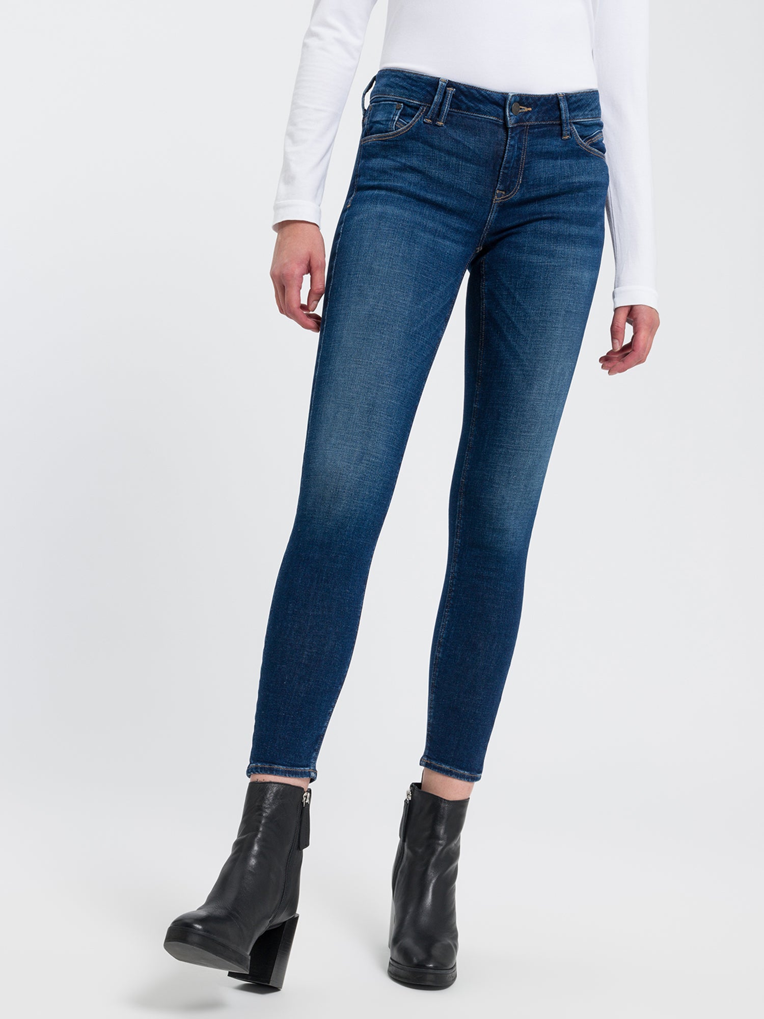 CROSS JEANS Giselle Jeans - Deep Atlantic Blue - P477-105