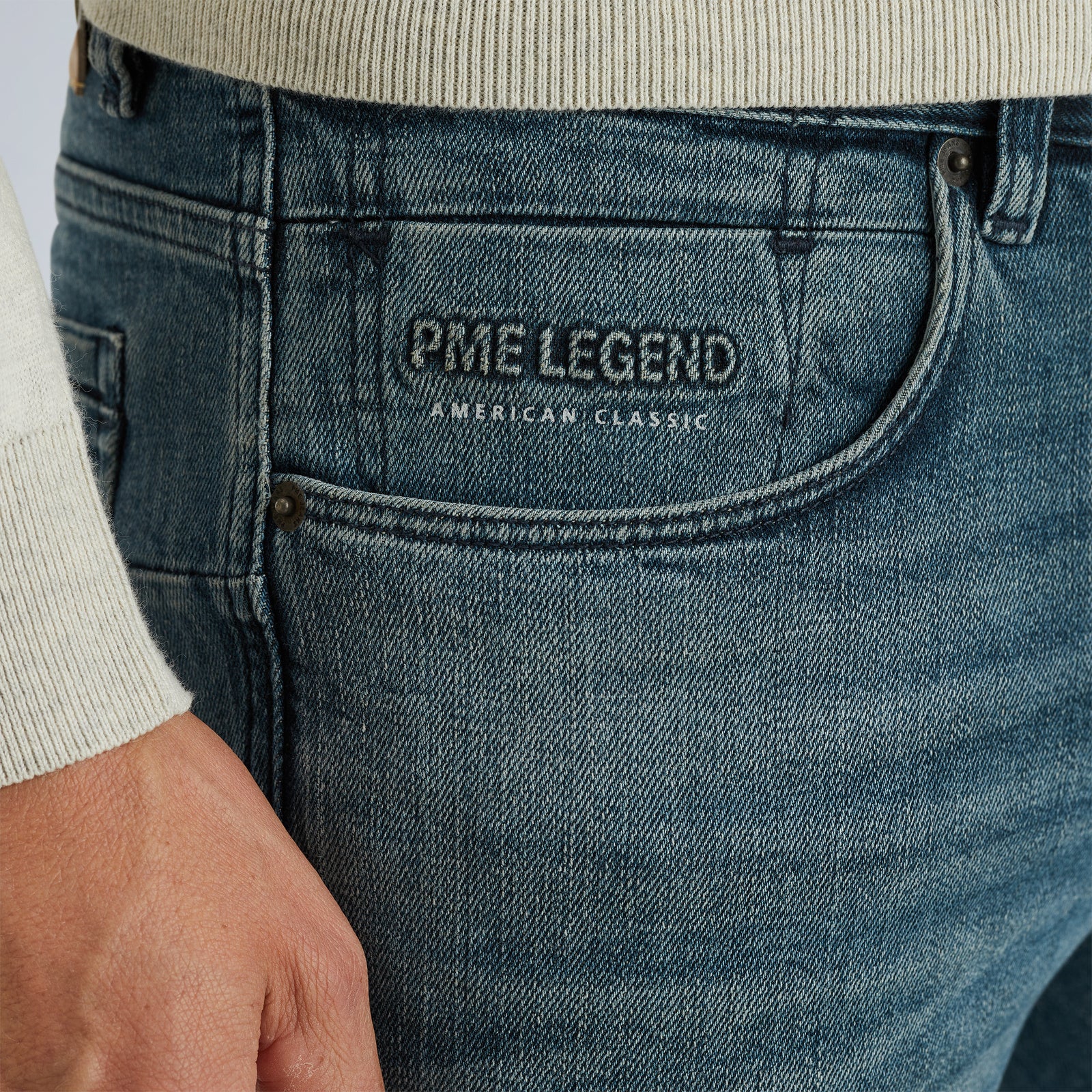 PME LEGEND Nightflight Jeans - Deep Harbor Blue - PTR2409717-DMG von PME Legend