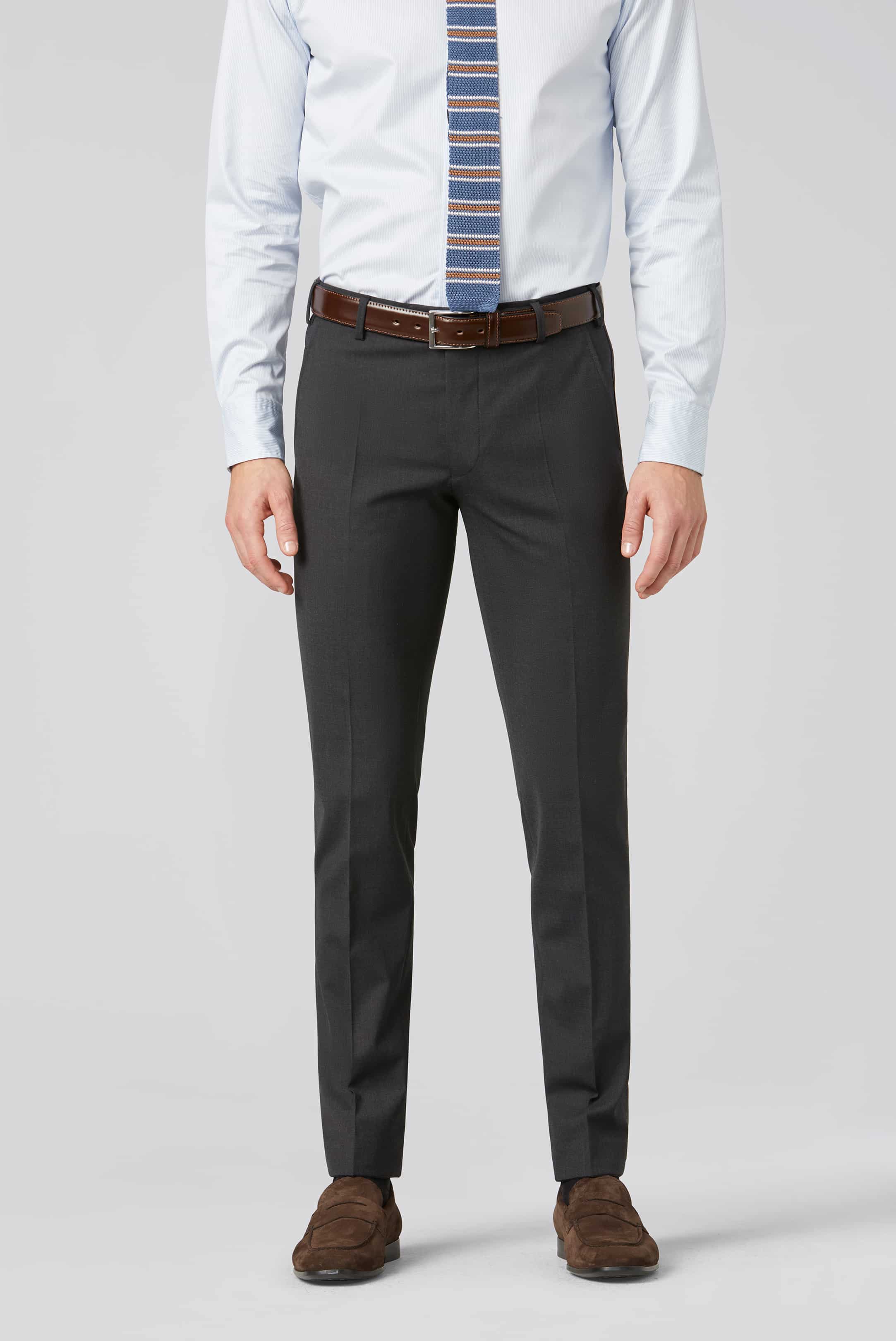 MEYER HOSEN Roma elegante Hose - Midnight Charcoal Blue - 115-0-9344.08