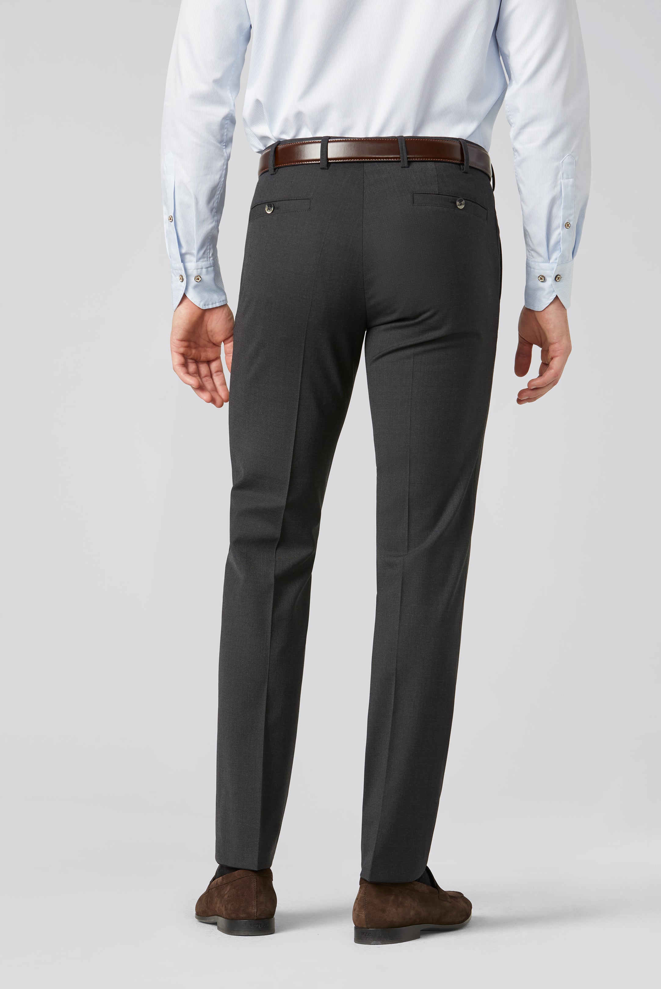 MEYER HOSEN Roma elegante Hose - Midnight Charcoal Blue - 115-0-9344.08 von MEYER HOSEN