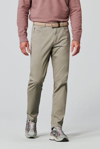 MEYER HOSEN DIEGO Fünf-Taschenhose - Linen Sage - 1-5054-33