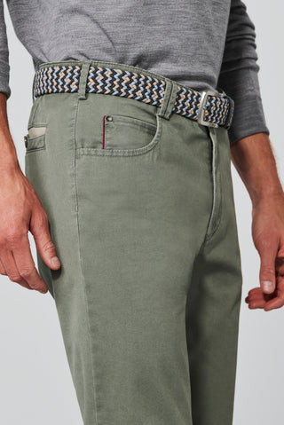 MEYER HOSEN DIEGO Five Pocket - Mossy Terrace Green - 1-5054-25