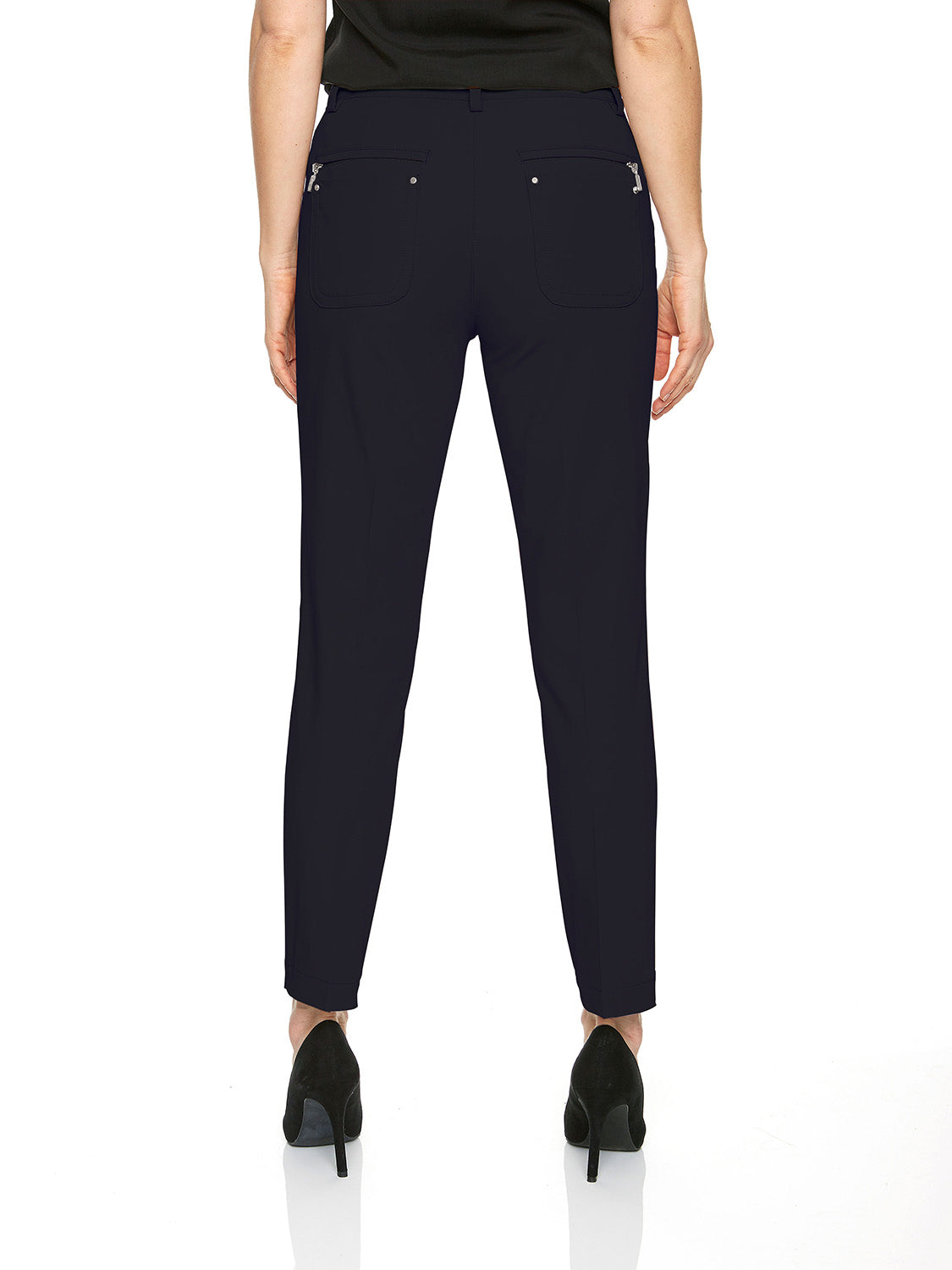ATELIER GARDEUR Dina Elegante Hose - Deep Midnight Navy - DINA2-0-61512-69 von Atelier Gardeur