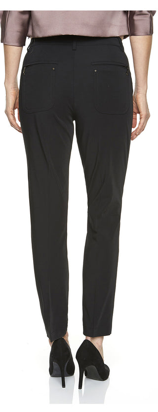ATELIER GARDEUR Dina Elegante Hose - Deep Onyx Black - DINA2-0-61512-99