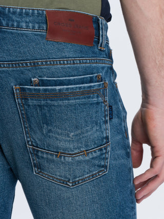 CROSS JEANS Dylan Five Pocket - Faded Baltic Shore - E195-115