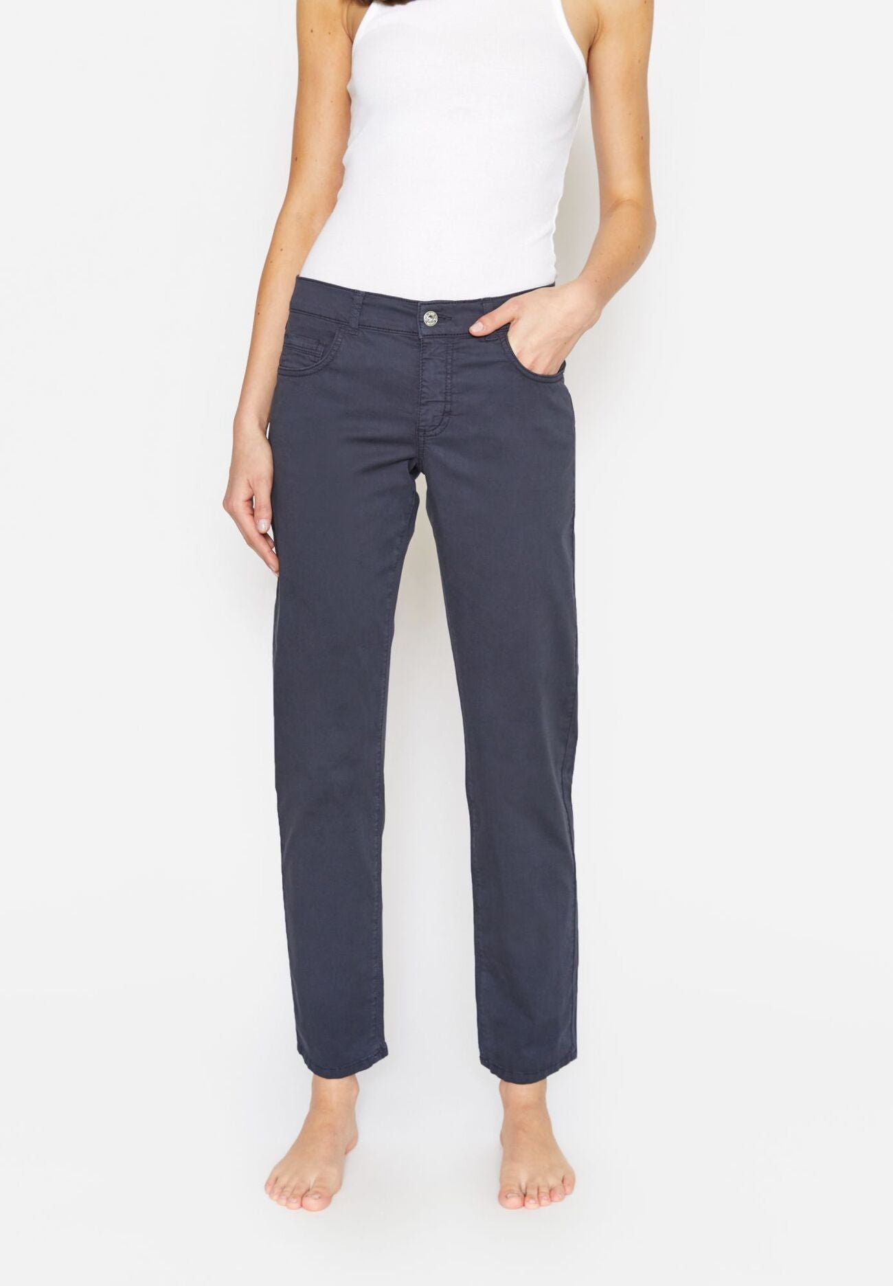 ANGELS JEANS Dolly Straight-Fit Jeans - Deep Slate Navy - 122 8000.210 von Angels Jeans
