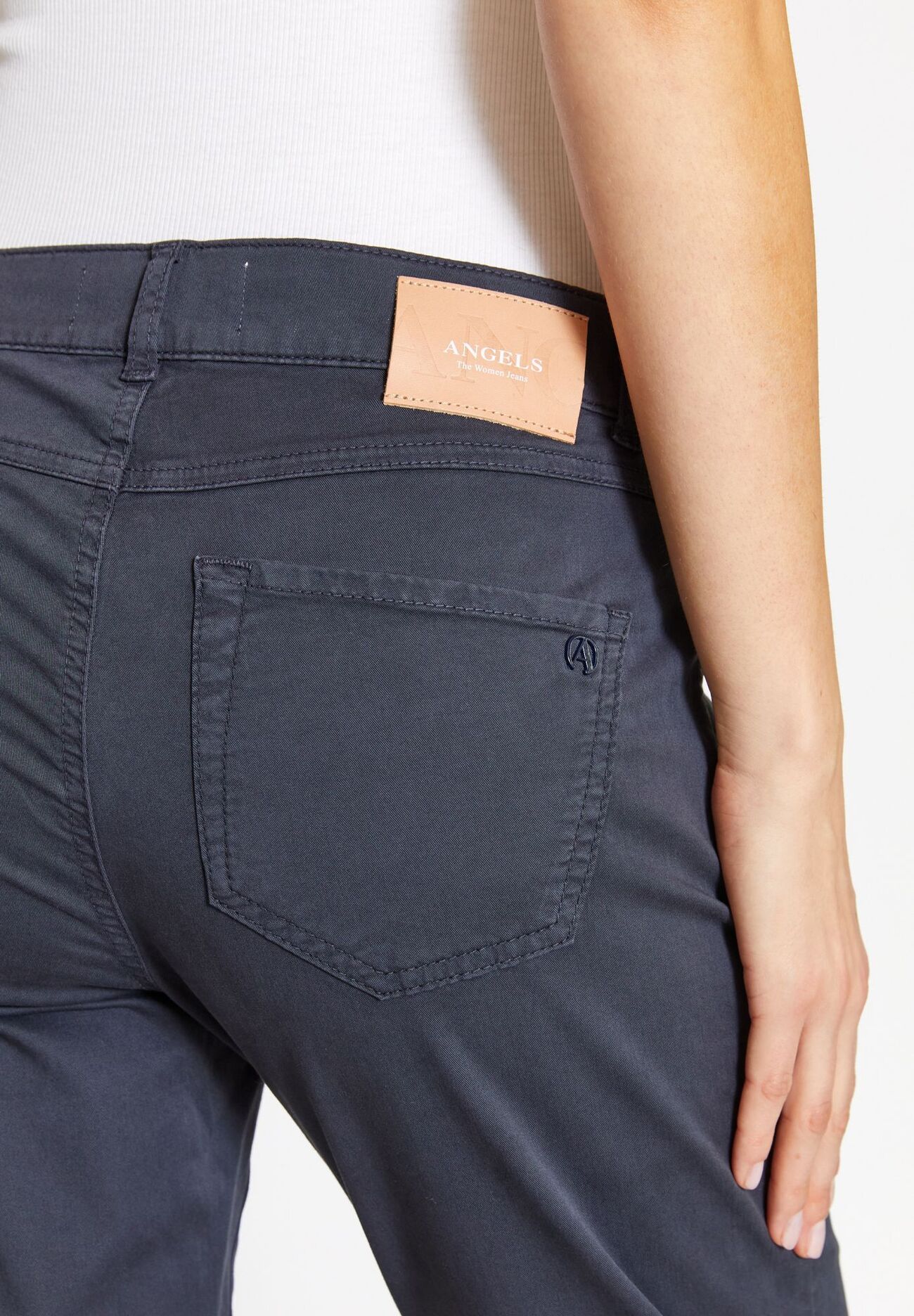 ANGELS JEANS Dolly Straight-Fit Jeans - Deep Slate Navy - 122 8000.210 von Angels Jeans