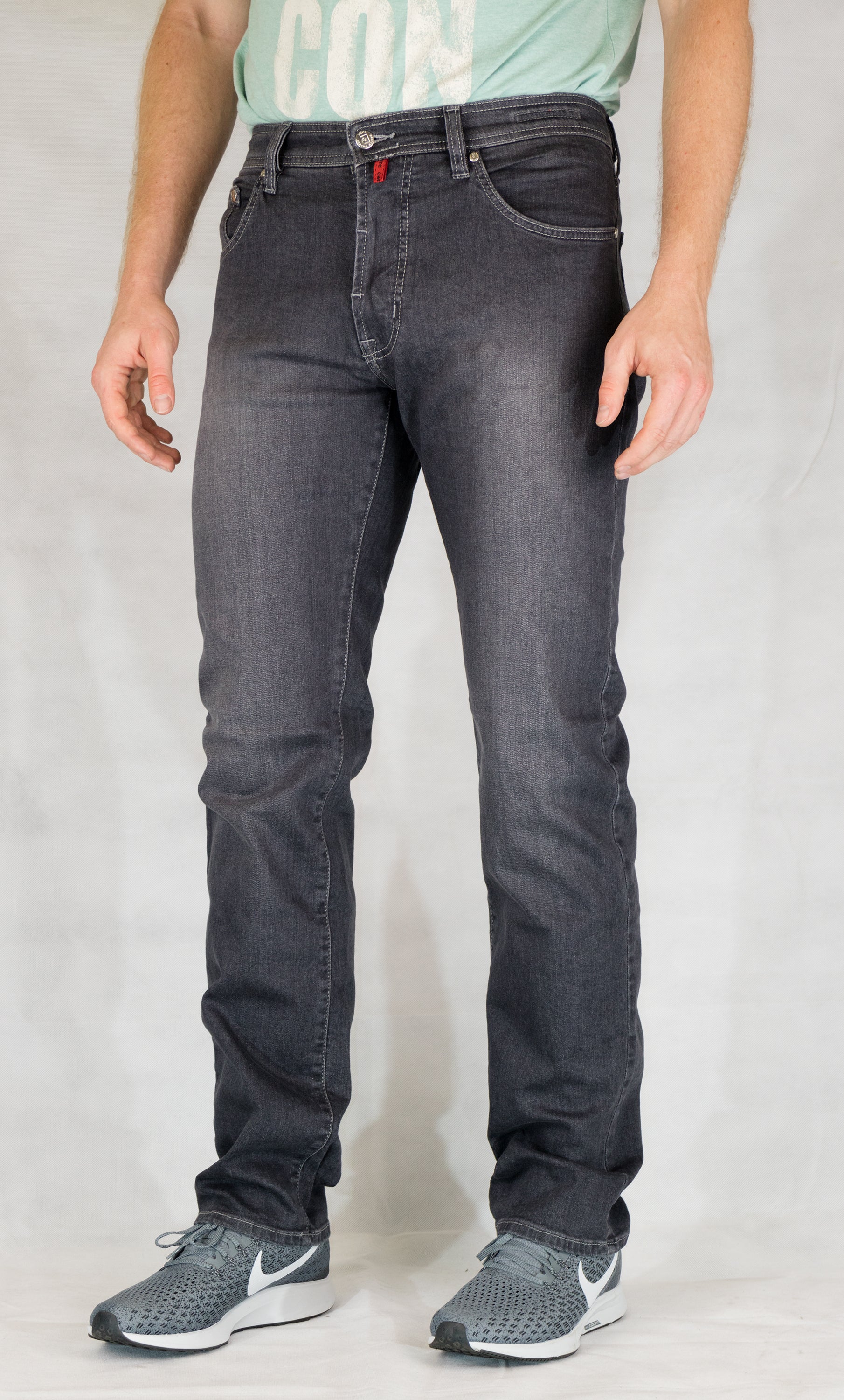 PIERRE CARDIN Deauville Jeans - Stormy Ash Grey - 31961 7350.92