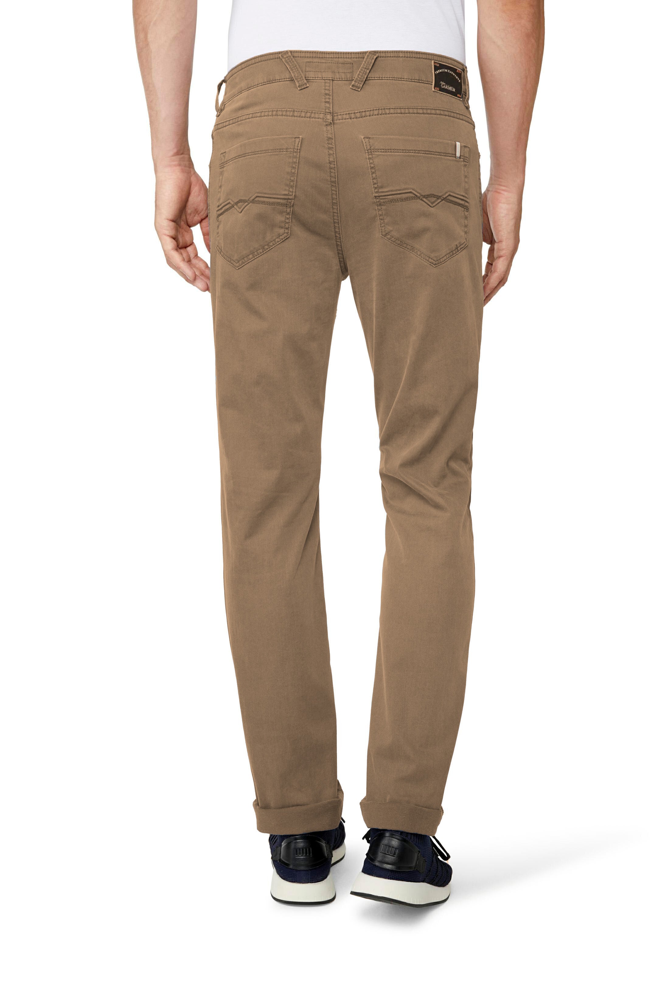ATELIER GARDEUR Batu Modern-Fit Hose - Desert Sandstone - 2-411121-19 von Atelier Gardeur