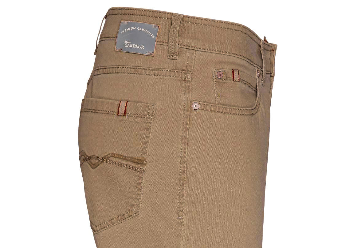 ATELIER GARDEUR Batu Modern-Fit Hose - Desert Sandstone - 2-411121-19 von Atelier Gardeur