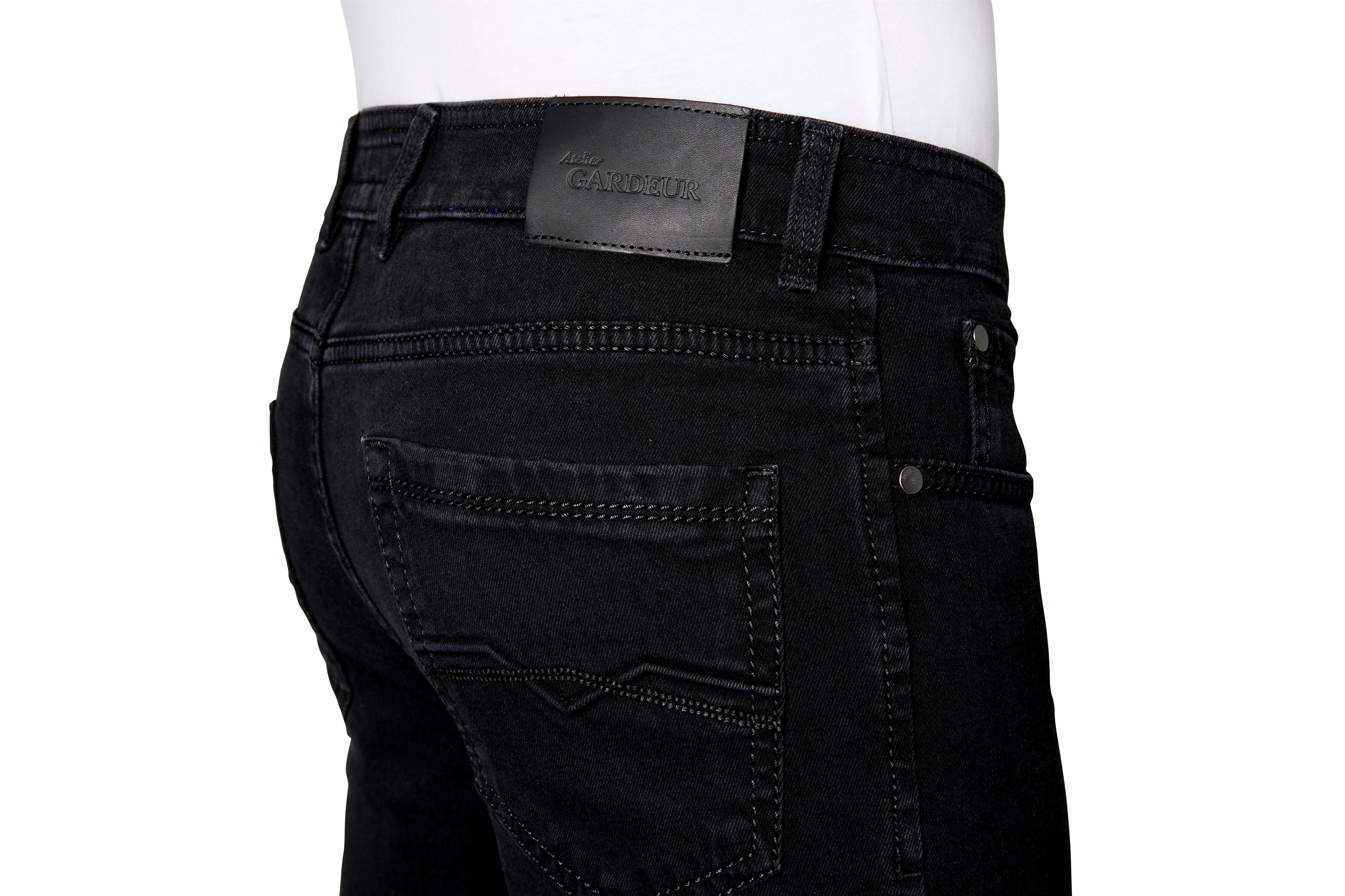 ATELIER GARDEUR Batu Jeans - Obsidian Black - BATU-2-0-71001-799 von Atelier Gardeur