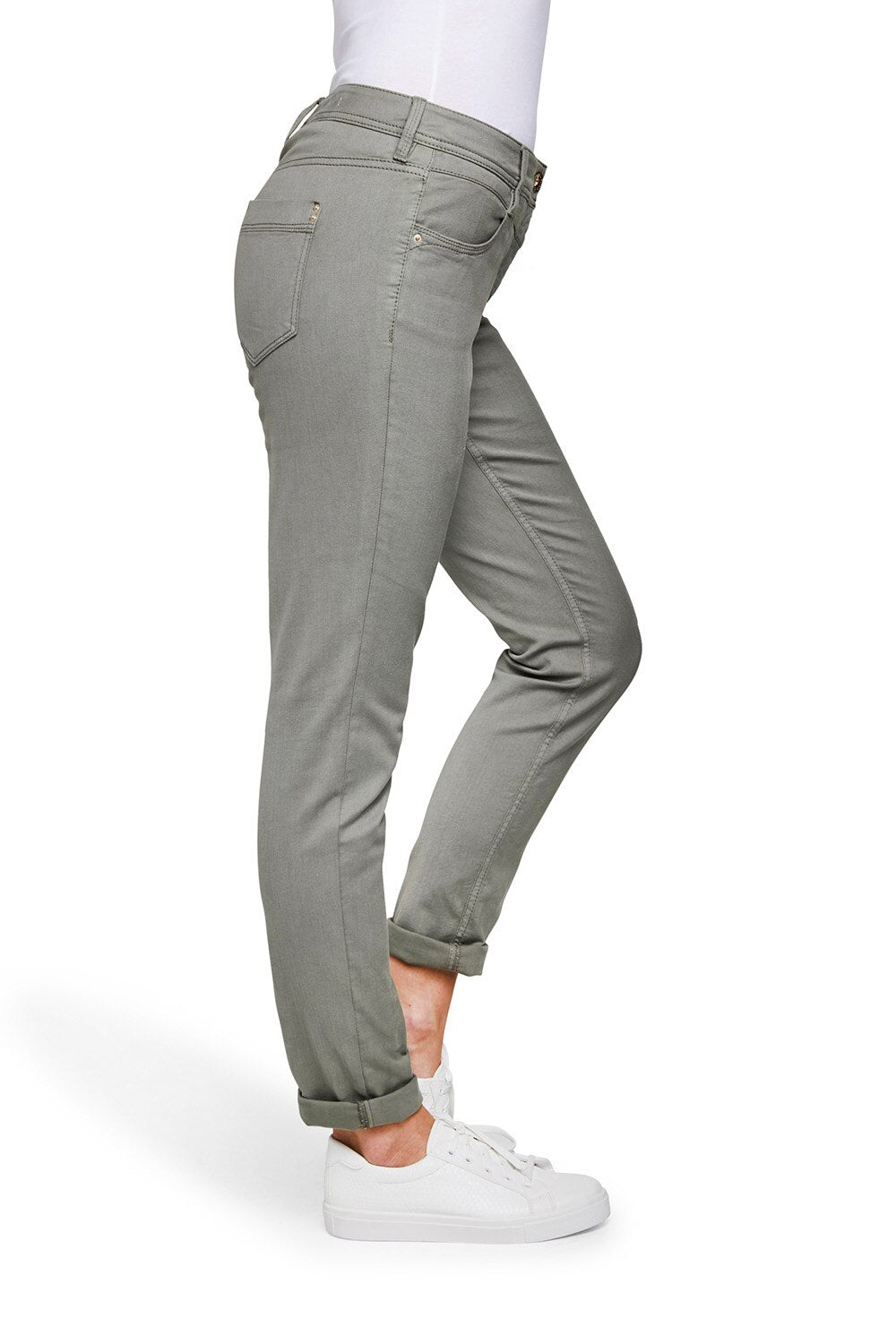 ATELIER GARDEUR Zuri WonderShape Jeans - Dusty Sage - ZURI108-0-80421-75