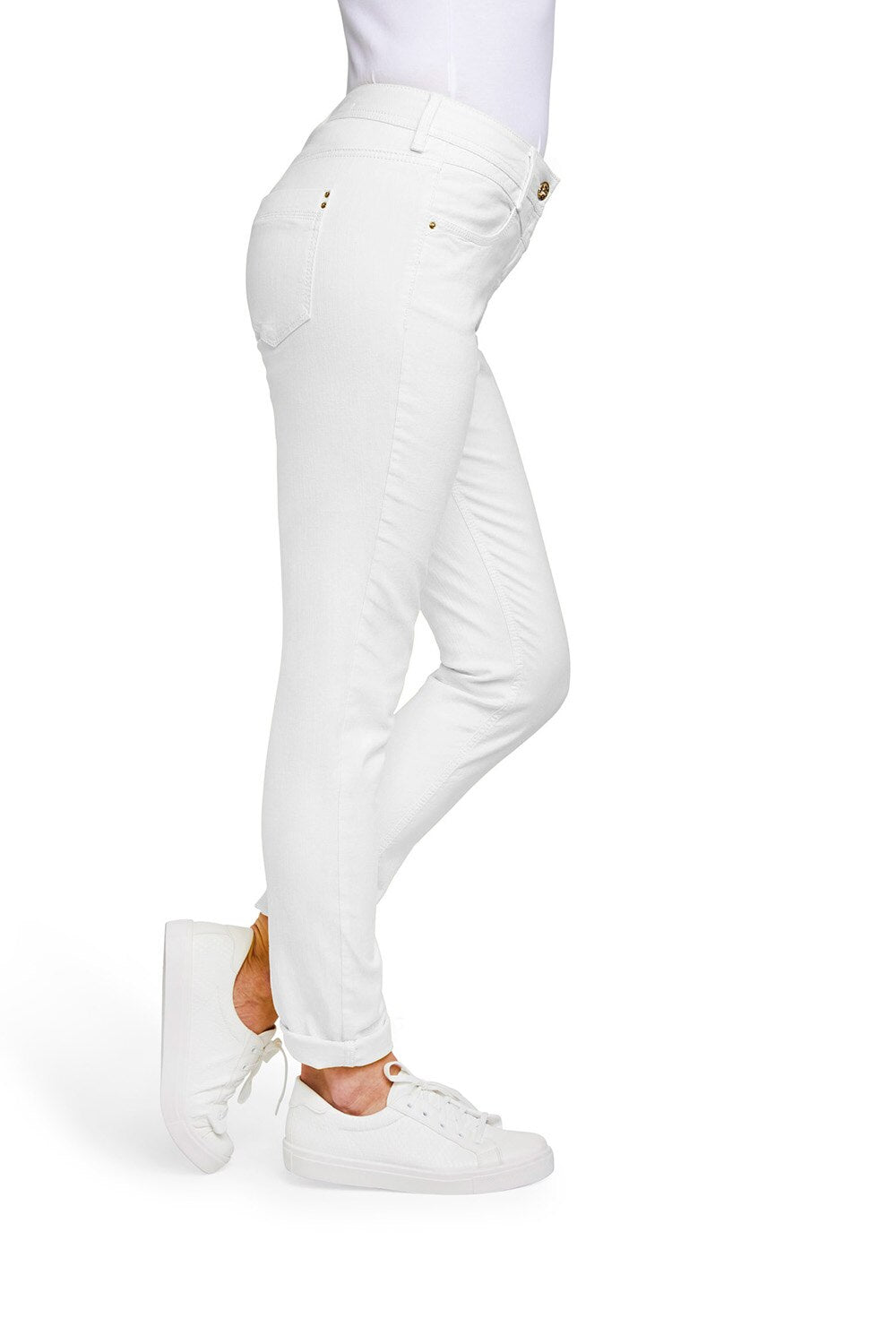 ATELIER GARDEUR Zuri Slim Fit Jeans - Pristine Ivory - ZURI108-0-80421-1