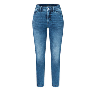 MAC DREAM CHIC Straight-Jeans - Sea Breeze Indigo - 5471-90-0355L-D691