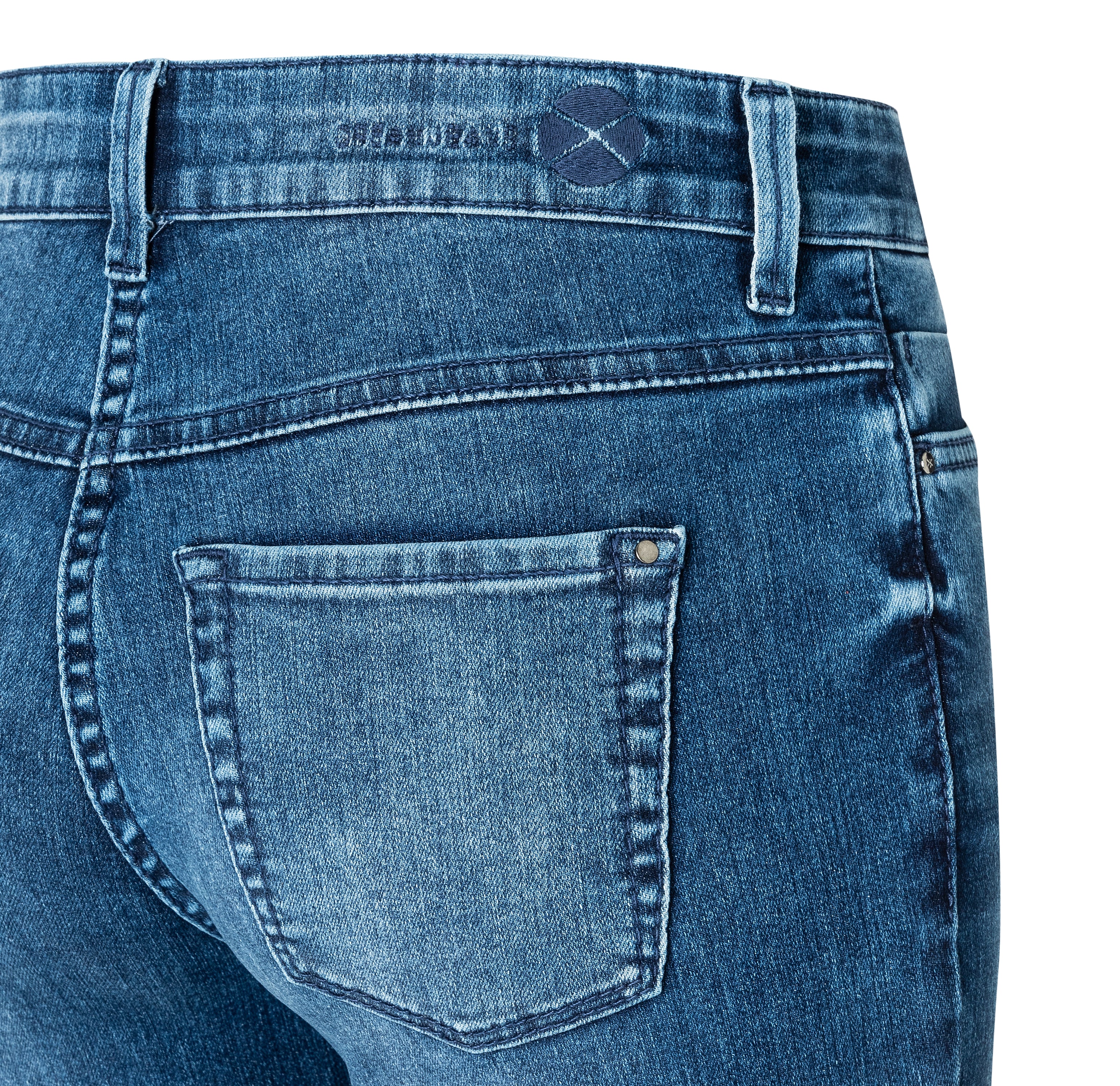 MAC DREAM CHIC Straight-Jeans - Sea Breeze Indigo - 5471-90-0355L-D691 von MAC