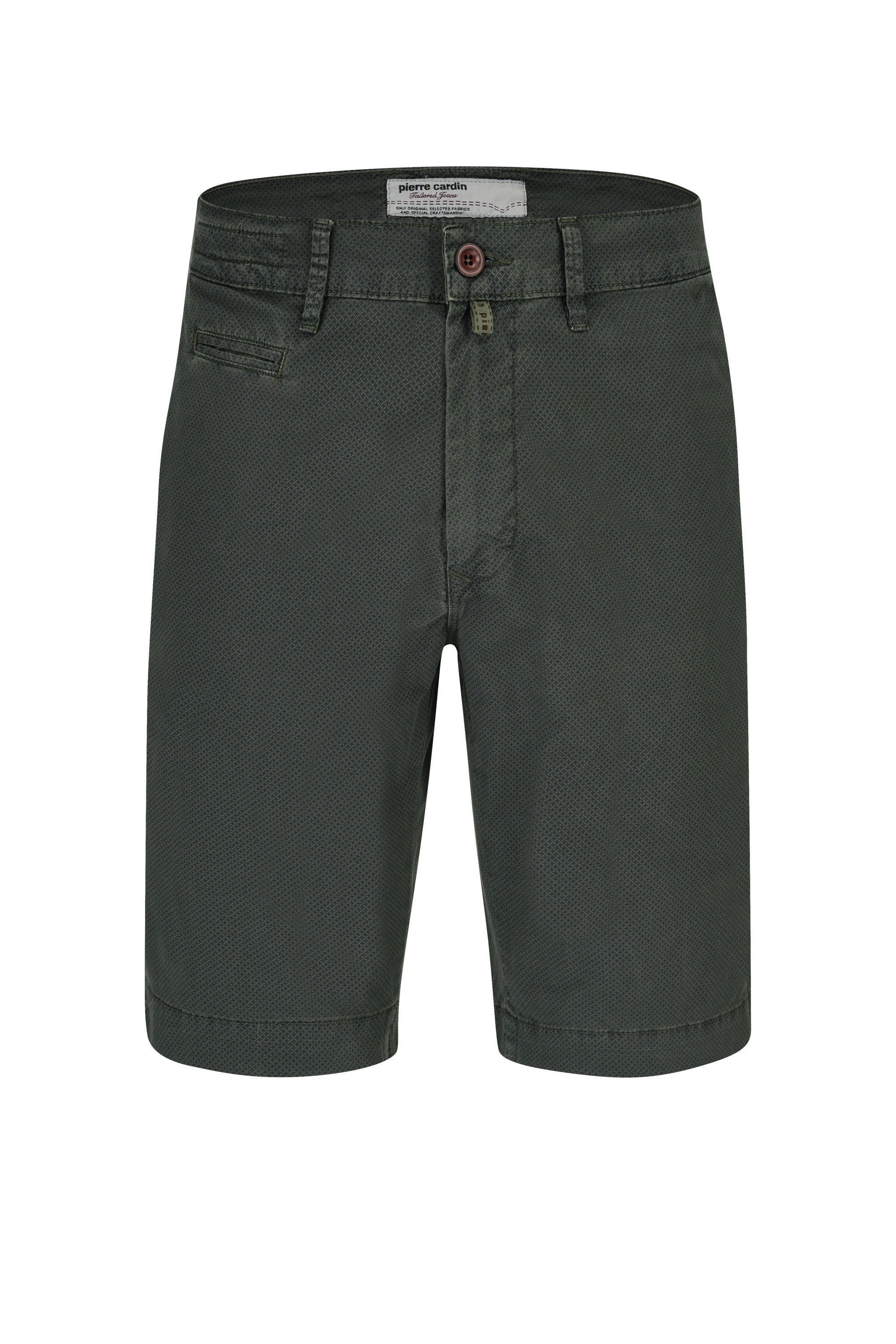 PIERRE CARDIN Lyon Shorts - Dark Forest Weave - 3465 2060.75