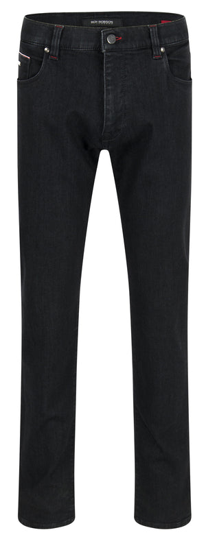 ROY ROBSON Steevy Five Pocket - Midnight Graphite Black - S-841-51 A001