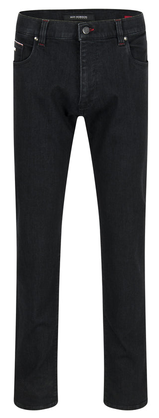 ROY ROBSON Steevy Five Pocket - Midnight Graphite Black - S-841-51 A001