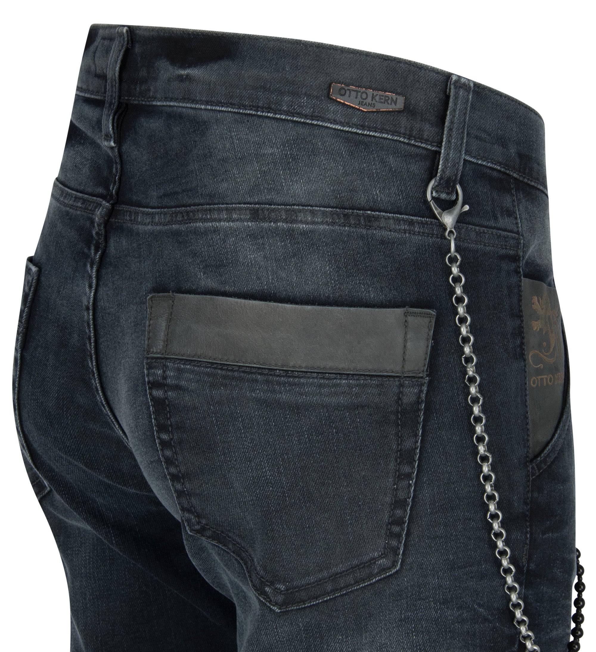 OTTO KERN STAN Five Pocket - Midnight Ink Blue - 67373 6206.6807 von OTTO KERN