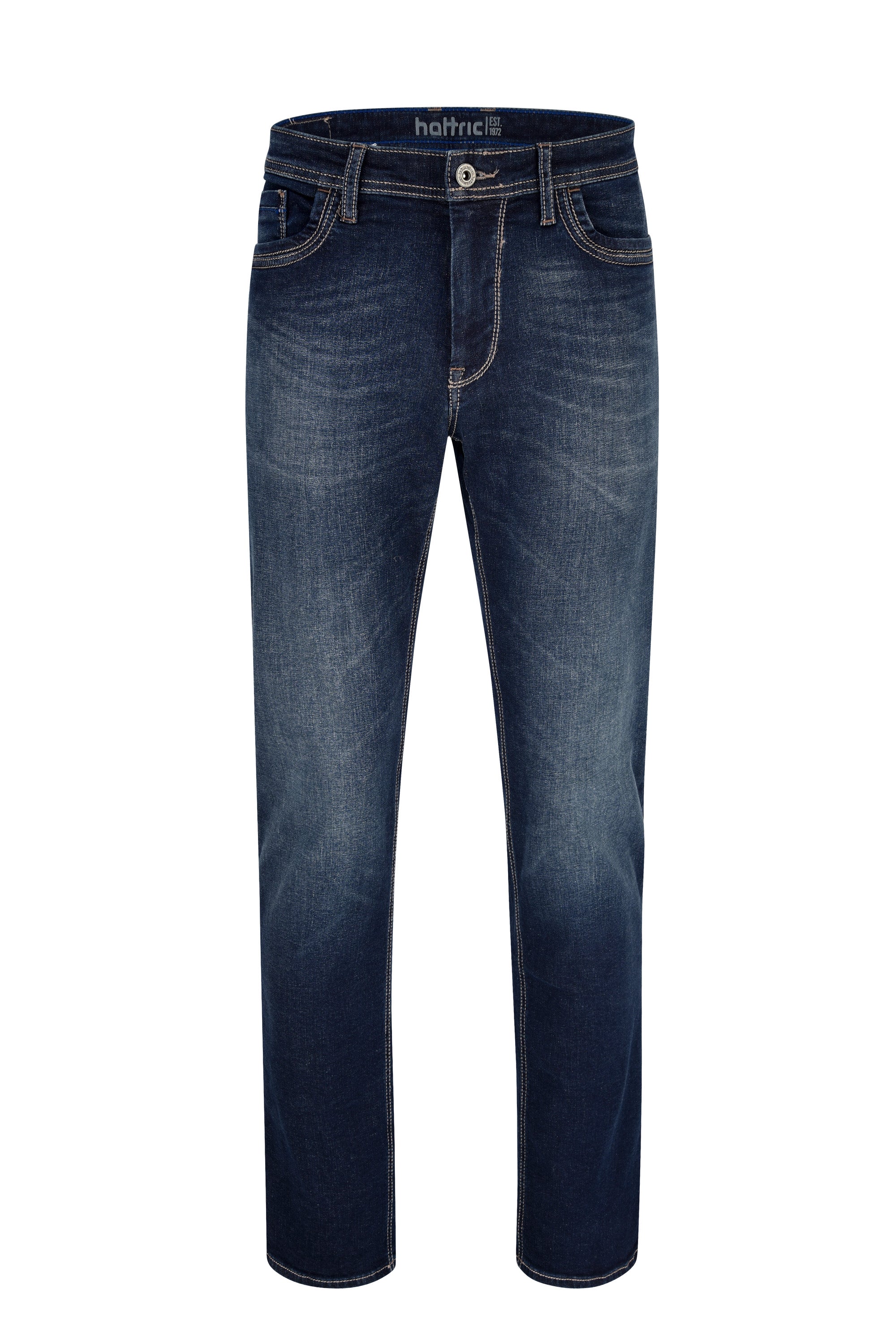 HATTRIC HUNTER Jeans - Deep Indigo Stonewash - 688385 9696.45
