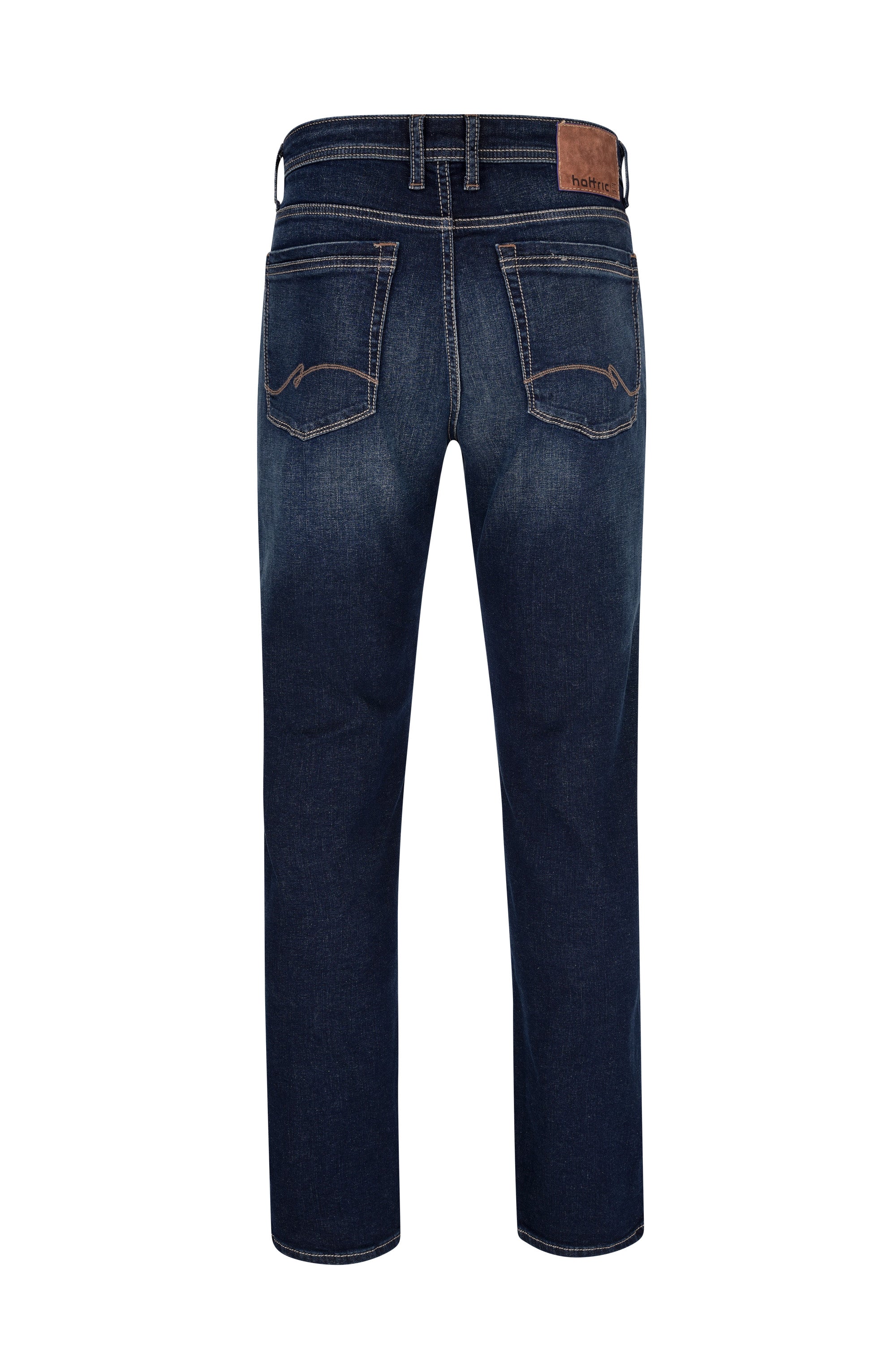 HATTRIC HUNTER Jeans - Deep Indigo Stonewash - 688385 9696.45