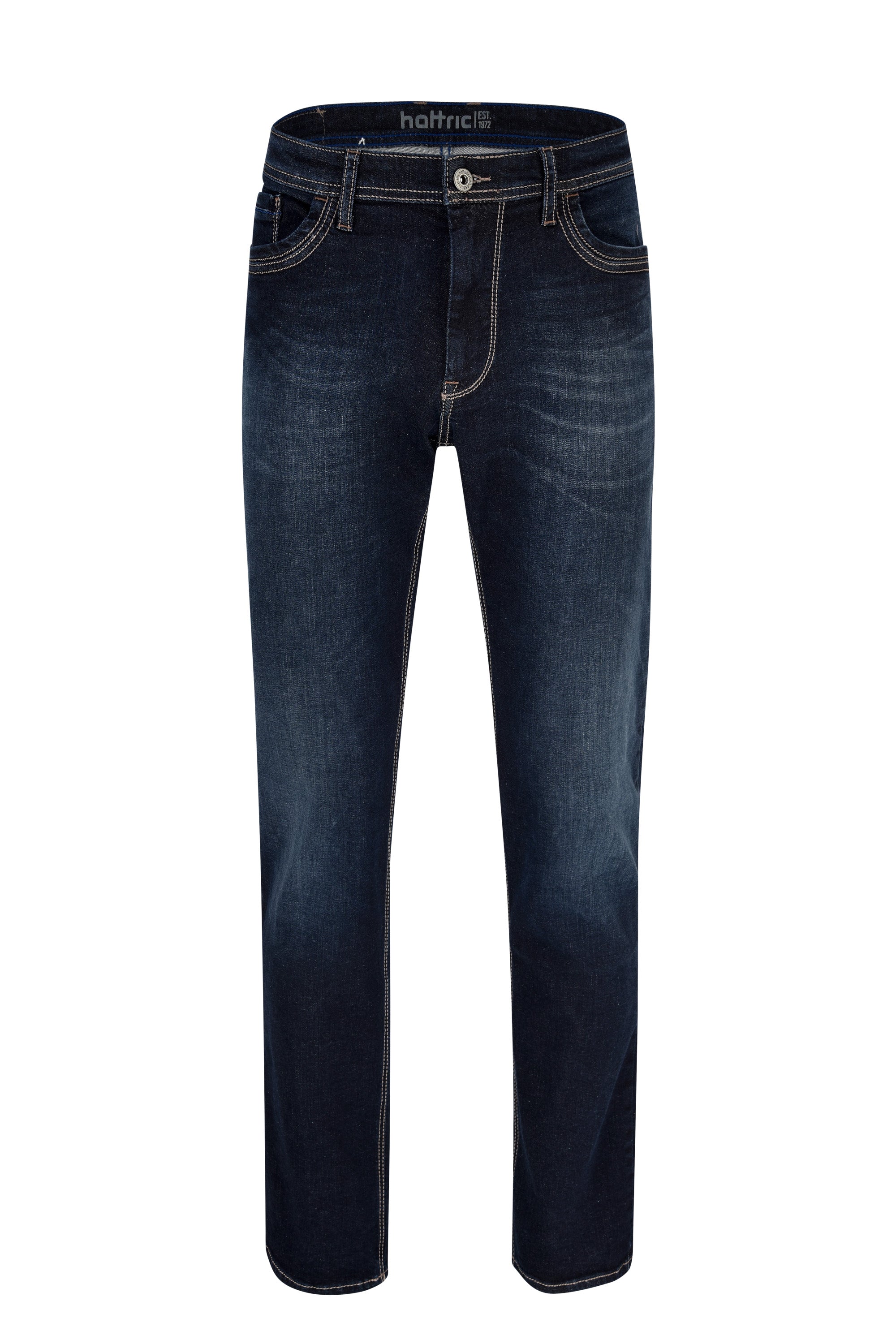 HATTRIC Hunter Jeans - Indigo Night Worn - 688385 9696.95