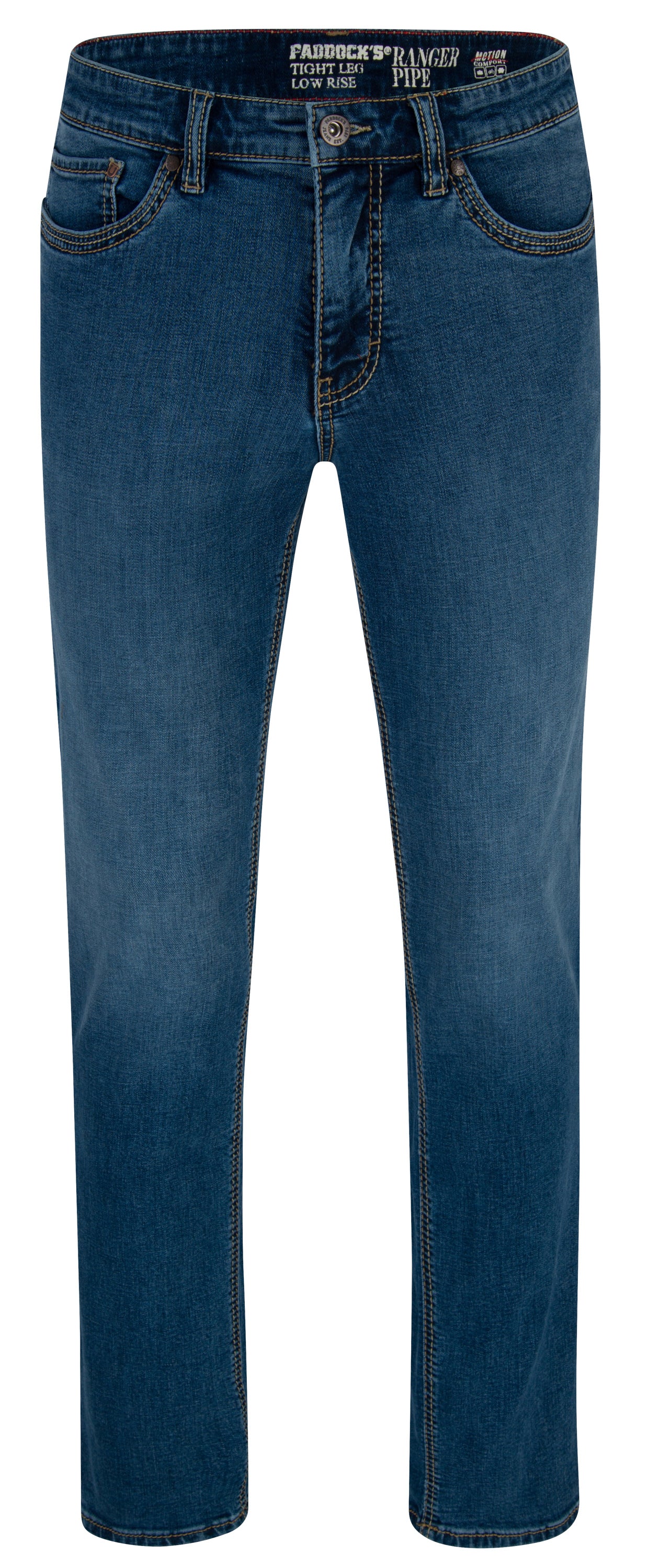 PADDOCKS RANGER PIPE Jeans - Coastal Night Blue - 80163 3695.4365
