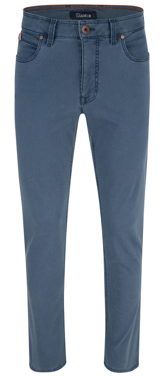 ATELIER GARDEUR Batu Modern-Fit Hose - Coastal Slate Blue - 2-0-411121-66