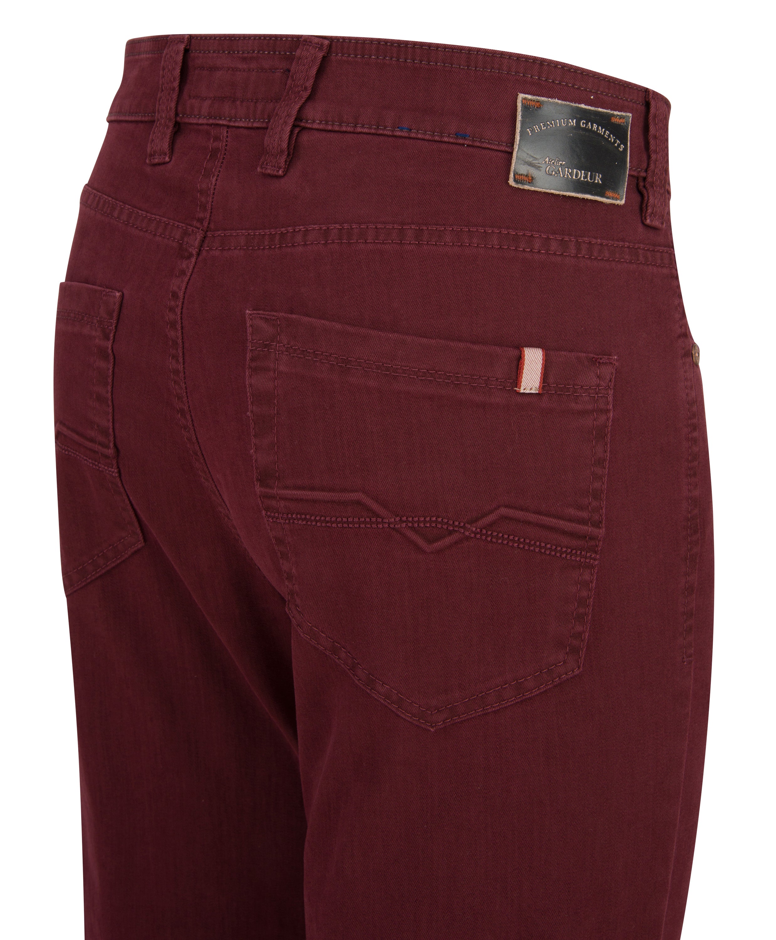 ATELIER GARDEUR Batu Modern-Fit-Jeans - Velvet Merlot - BATU-2-0-411121-39 von Atelier Gardeur