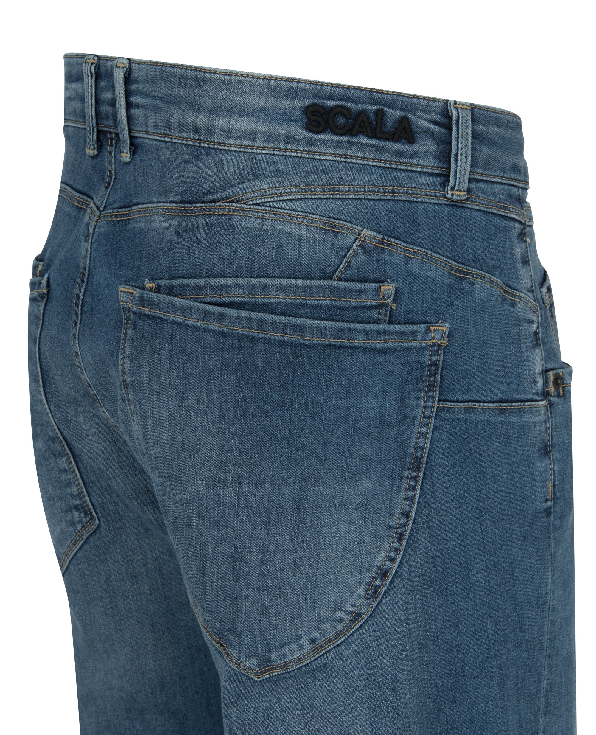 SCALA REDEFINE Dunia Straight Fit - Deep Indigo Wash - SCF03 8353.F500 von SCALA REDEFINE
