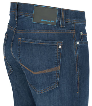 PIERRE CARDIN LYON TAPERED Jeans - Deep Indigo Buffies - 34510 8020.6824