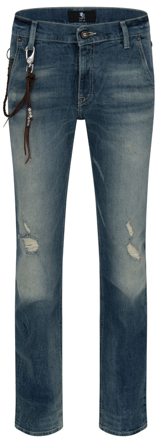 OTTO KERN STAN Five-Pocket Hose - Midnights Shore - 67373 6214.6827
