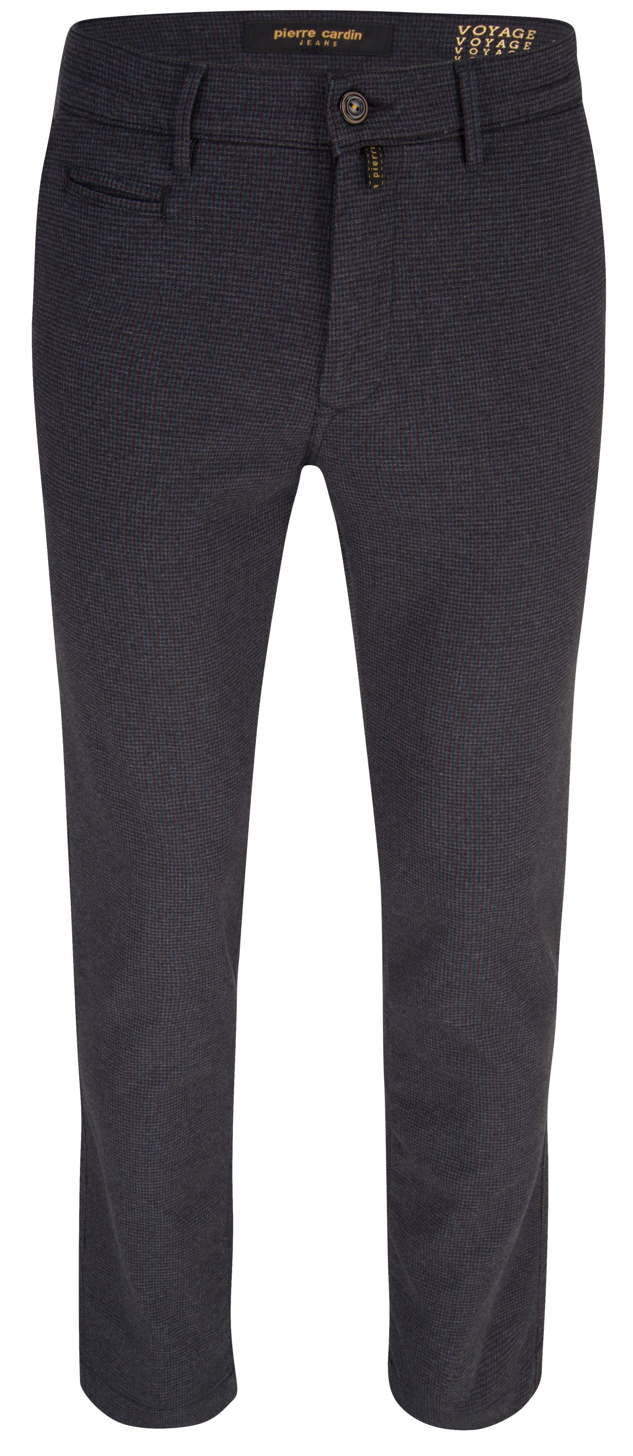 PIERRE CARDIN Lyon Chino - Midnight Herringbone Navy - 33747 4793.65