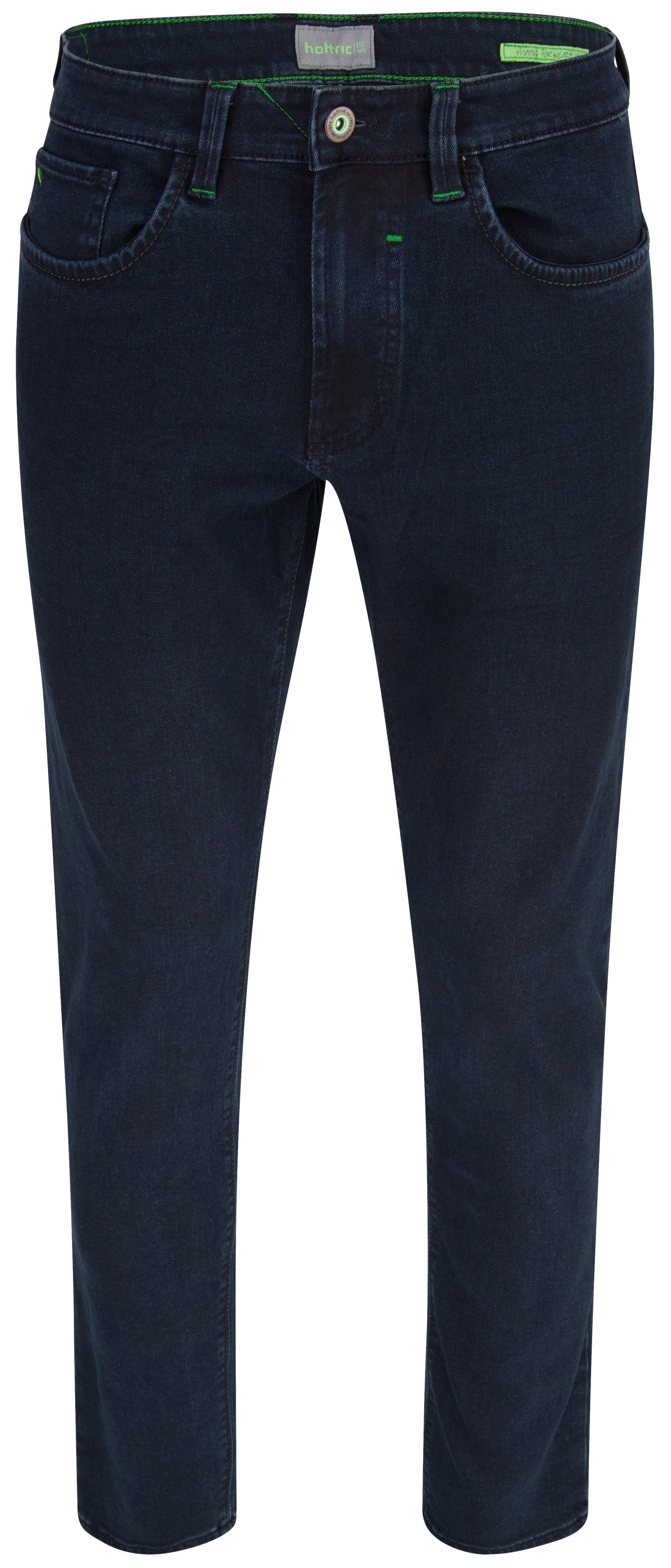 HATTRIC Harris Five Pocket - Deep Ink Indigo - 688125 9318.46
