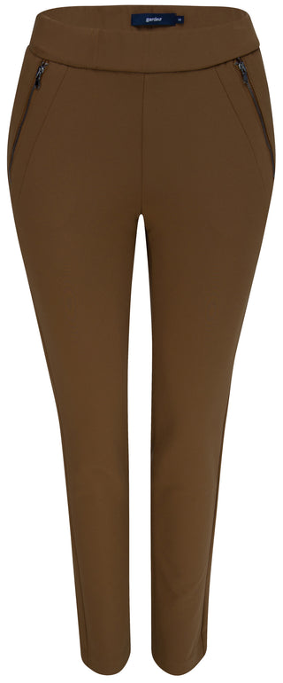 ATELIER GARDEUR Zene Schlupfhose - Warm Toffee - ZENE28-0-600261-223