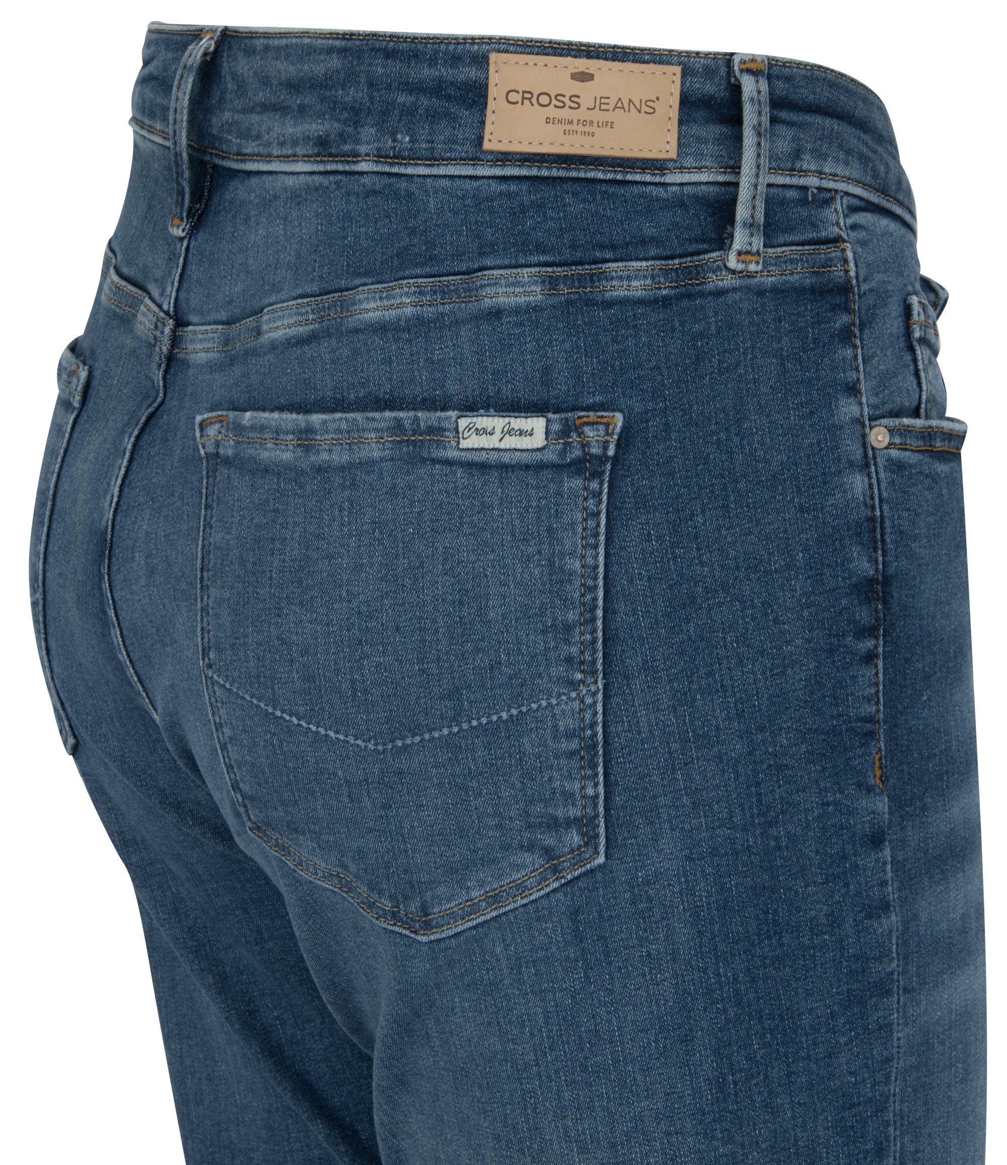 CROSS JEANS AMBER Capri - Blue Harbor Wash - A548-012 von Cross Jeans