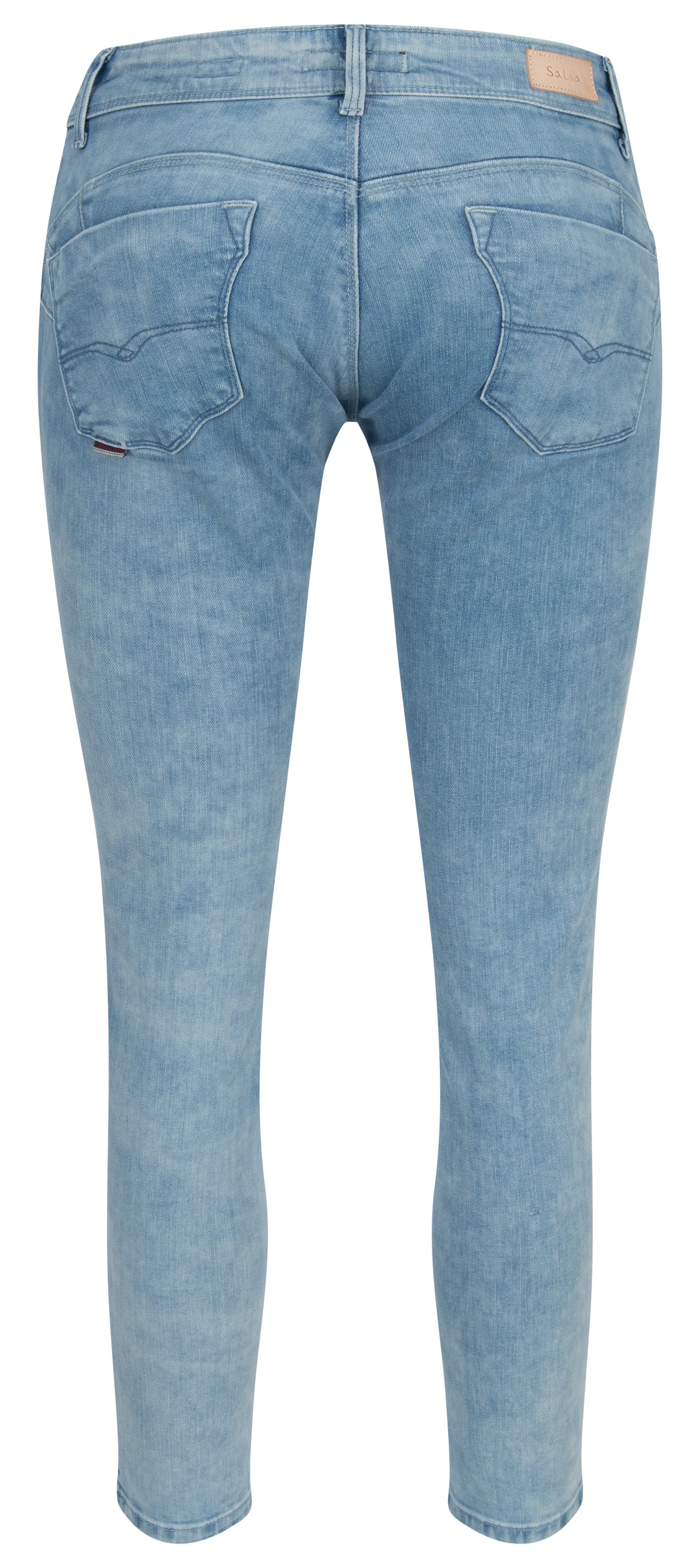 SALSA JEANS PUSH UP WONDER CROPPED bleu clair 124716.8501