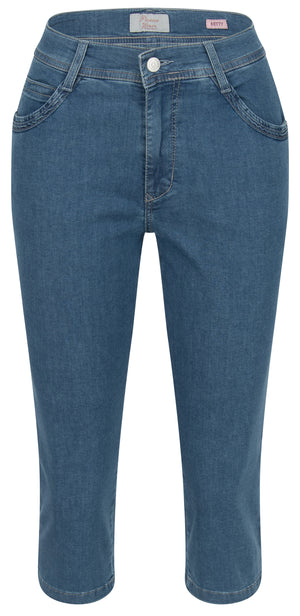 PIONEER BETTY CAPRI bleu clair délavé 3503 4005.6841 - POWERSTRETCH