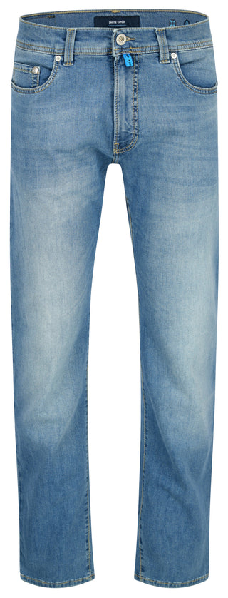 PIERRE CARDIN LYON TAPERED Jeans - Pale Seawave Wash - 34510 8021.6844