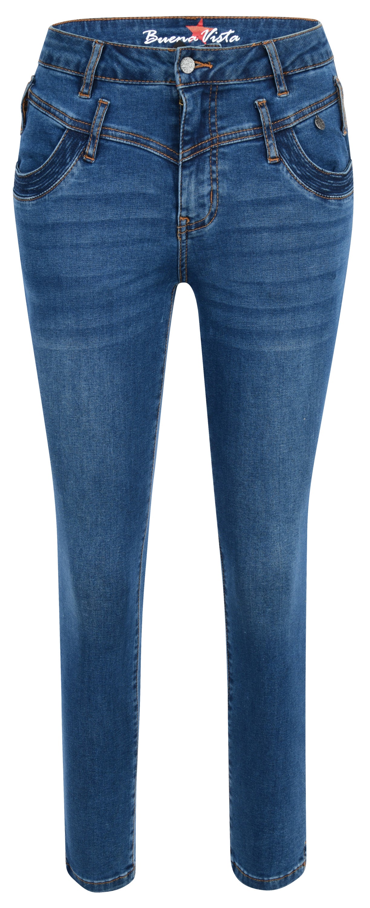 BUENA VISTA Florida Jeans - Midnight Starlight Blue - 888 B5744 102.4452