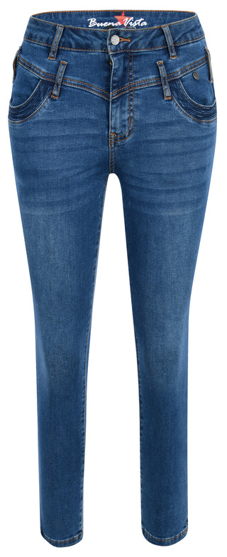 BUENA VISTA Florida Jeans - Midnight Starlight Blue - 888 B5744 102.4452