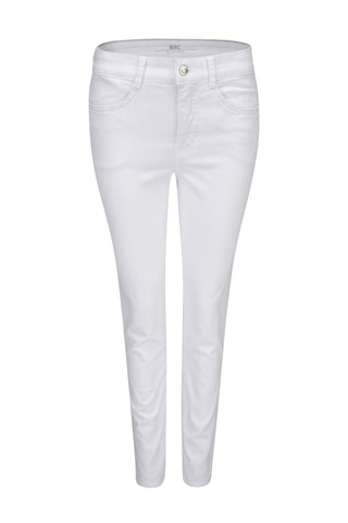 MAC ANGELA 7/8 SUMMER clean white - Ivory Sand Denim - 5209-90-0371 D010