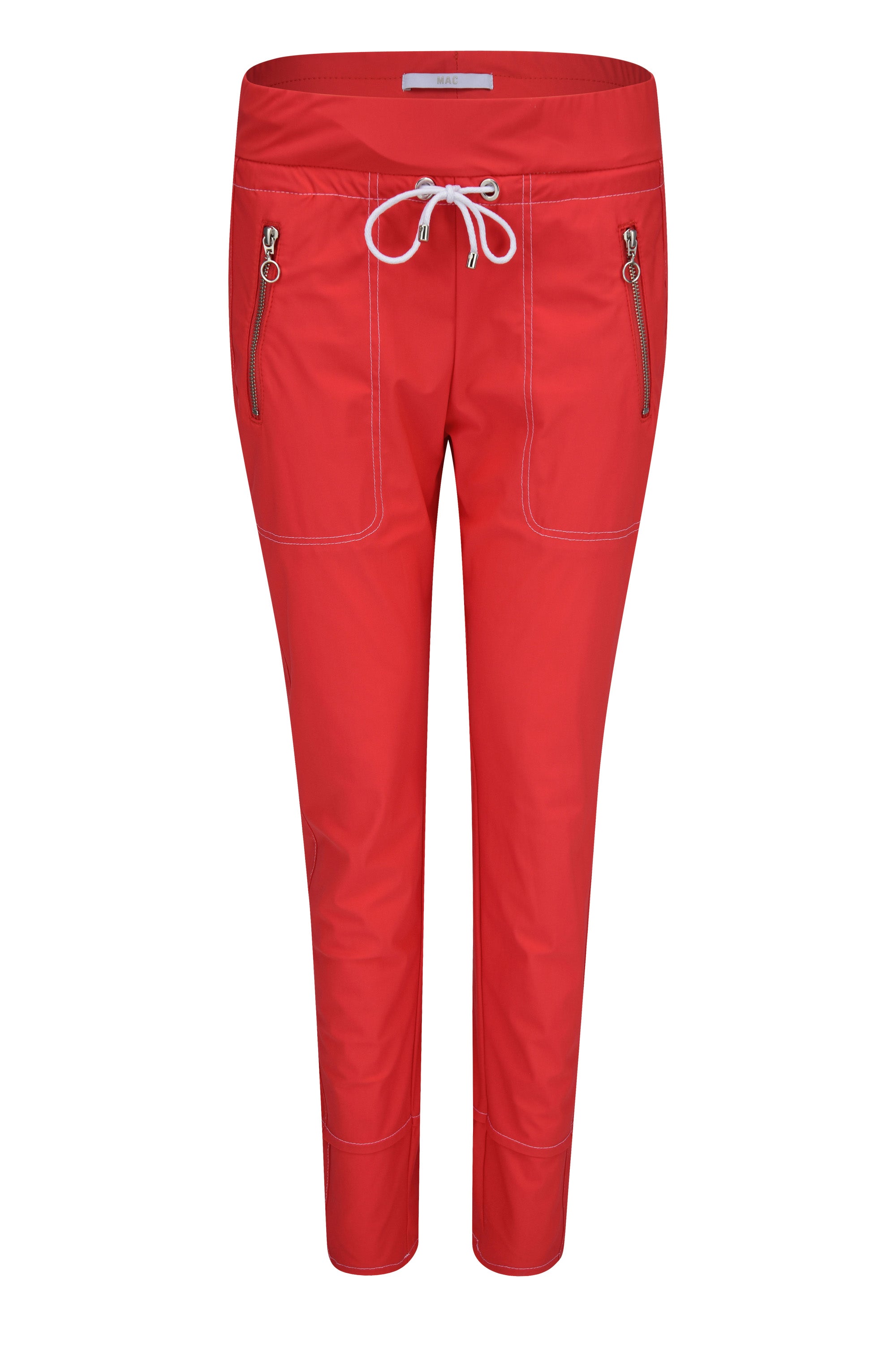 MAC EASY Jogpants - Scarlet Ember Red - 3020-03-0168-892