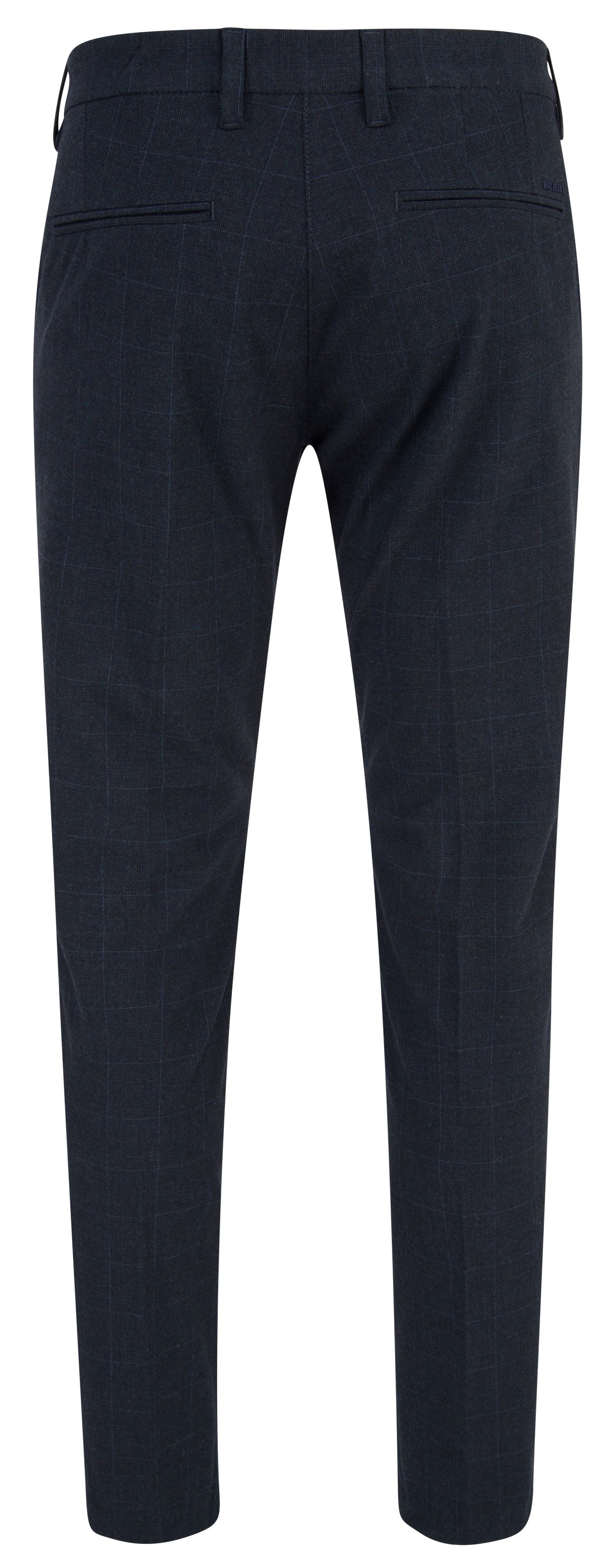 MAC LENNOX Chino - Midnight Grid Navy - 6344-00-0703L-196K
