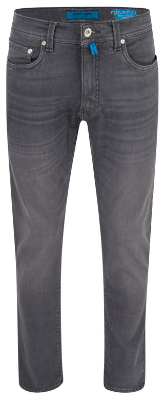 PIERRE CARDIN Lyon Five Pocket - Charcoal Smoke Denim - 3451 8883.81