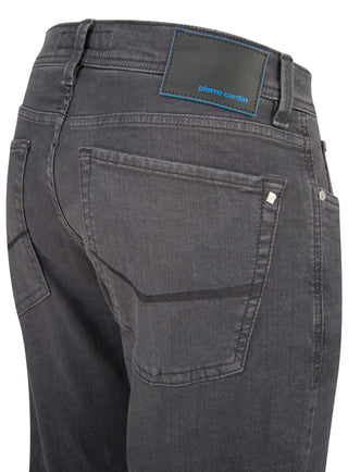 PIERRE CARDIN Lyon Five Pocket - Charcoal Smoke Denim - 3451 8883.81