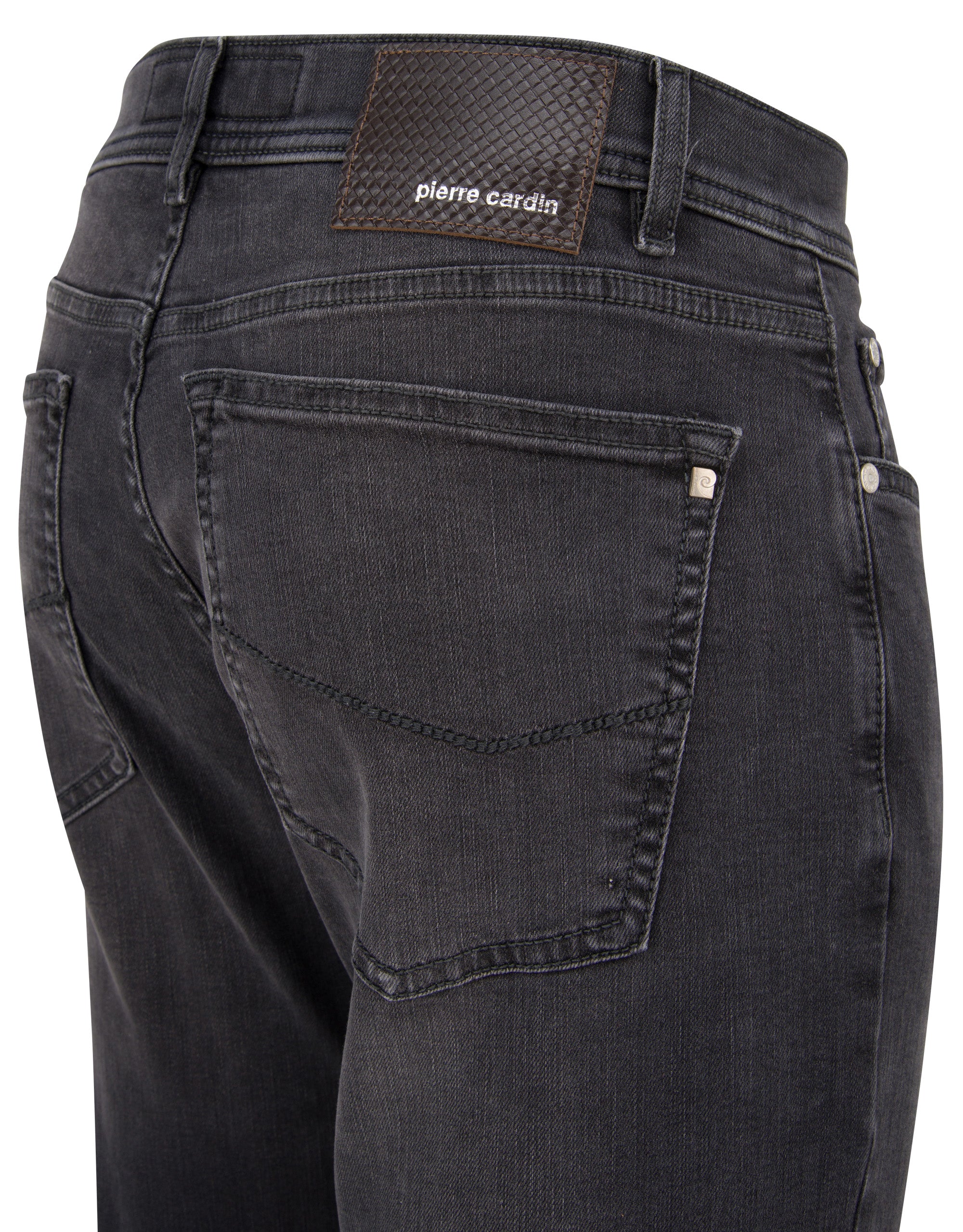 PIERRE CARDIN LYON Jeans - Charcoal Harbor Grey - 30915 7711.01 von Pierre Cardin
