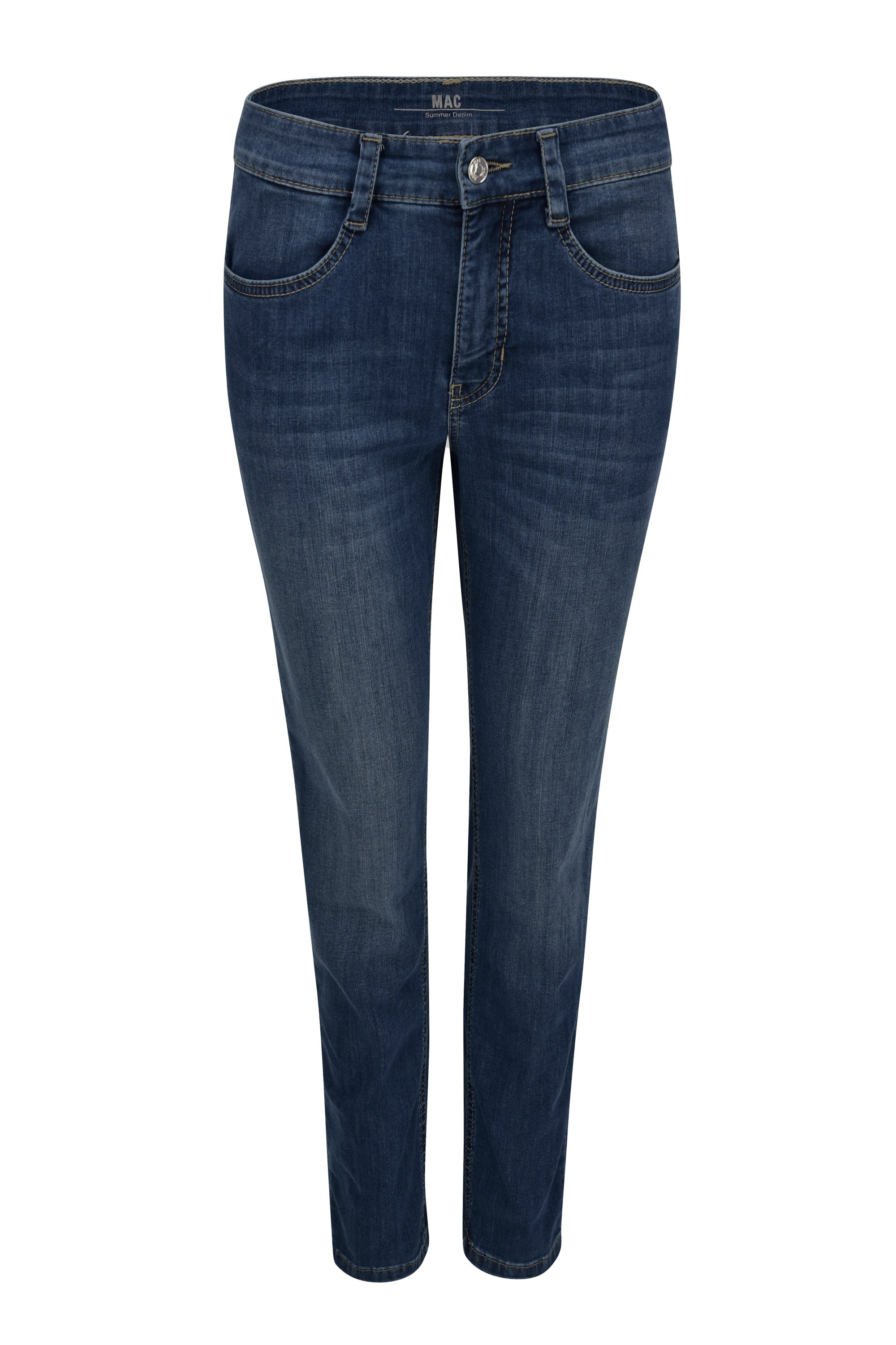 MAC ANGELA 7/8 Sommerhose - Deep Harbor Blue - 5209-90-0371L D844