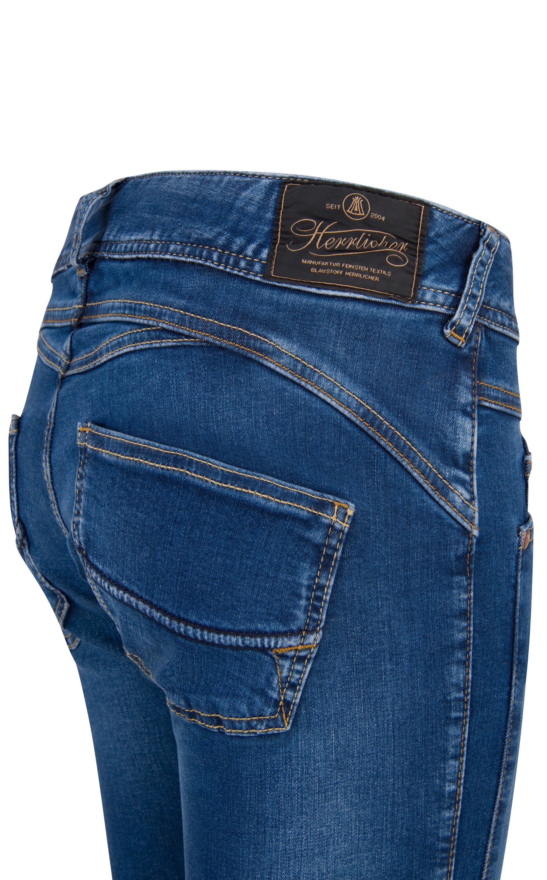 HERRLICHER GILA Slim Denim - Deep Marina Blue - 5606-D9668-663 von Herrlicher