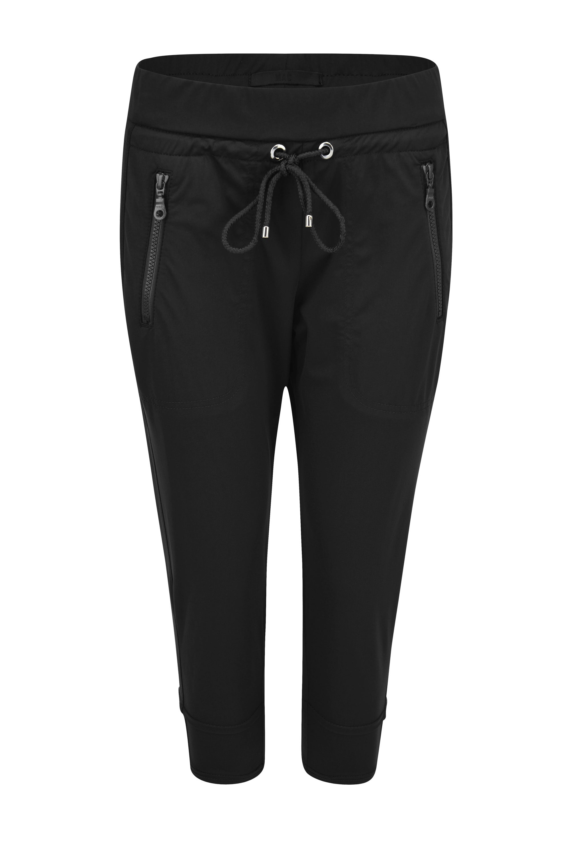 MAC EASY active cropped - Midnight Velvet Black - 3014-00-0168-090